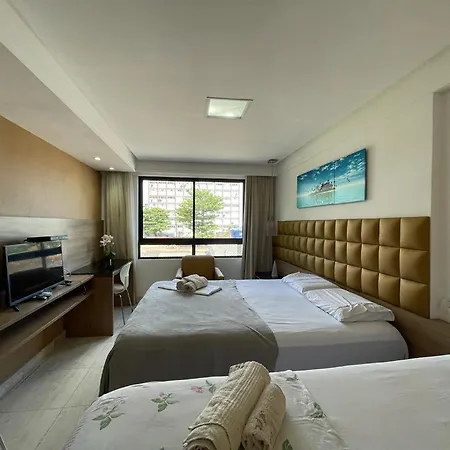 Flat Mar C Branco - A Beira-Mar Apartment Joao Pessoa Exterior photo